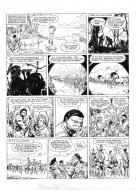 BARBE ROUGE : Planche originale 25 de BARBE ROUGE - Tome 28.  La flibusti�re du sans piti�